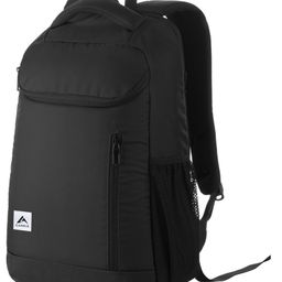 CARRIZ LB07 Laptop Backpack- 20 Litres, Water-Resistant, Unisex Bag for School, College, Office & Professionals- BLACK-8