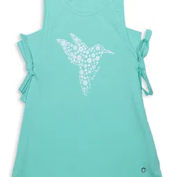 Gini and Jony Girls Graphic Printed Round Neck Cotton Top-image-35