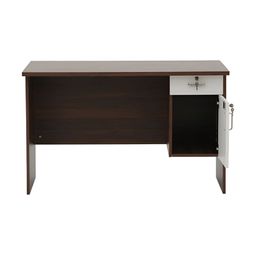 Royaloak White & Brown Proton Computer Wooden Study Table image 5