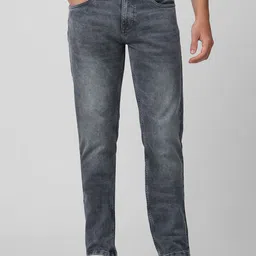Mufti Men Straight Fit Light Fade Stretchable Jeans-image-9