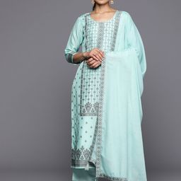 Libas Woven Design Kurta With Trousers & Dupatta-picture-57