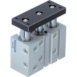 KOGANEI 200 mm Stroke Jig Cylinder with Guide Double Acting 40 mm Cylinder Diameter, SGDA40X200-ZE235A1-36