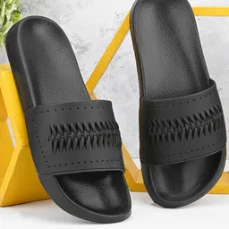 EXTRIMOS Men Textured Sliders-35