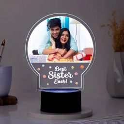 Personalized Best Sister Ever LED Lamp-image-90