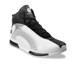 bacca bucci Men White Colourblocked PU Sneakers-image-33