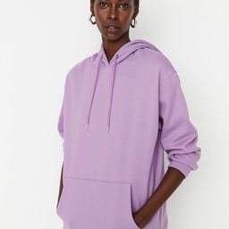 Trendyol Long Sleeves Hooded Regular Sweatshirt-image-66