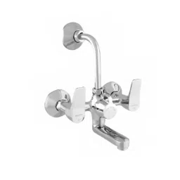 Parryware Aqua Collection Wall Mounted Twin Side Lever 2 Way Wall Mixer Chrome, G572EA1-picture-11