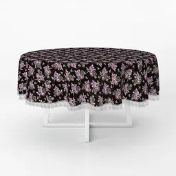 Wings Star Black Plastic Table Covers-image-36