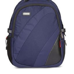 Harissons Navy Blue & Black Laptop Backpack-52