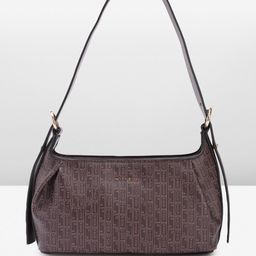Allen Solly Brand Logo Printed Structured Shoulder Bag-54