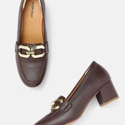 Allen Solly Block Heeled Pumps-50