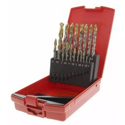 DORMER PRAMET Twist Drill Bit Set 19-Piece for Multi- material 10 mm max 1 Min HSS-TiN Bits, A095201-image-57