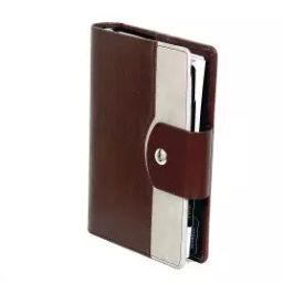 Sukesh Craft Business Planner Covered with Magnetic Flap Year Long Stationery Brown-40