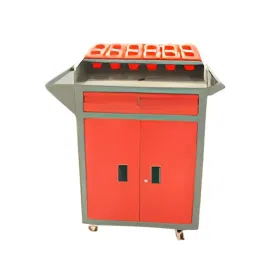 Rimsha Single Drawer With Double Cabinet Trolley 4 Inch (10.16 cm) Wheel Size 650x450x700 mm Mild Steel for Industrial Use-23