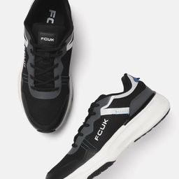 FCUK Men Woven Design Sneakers-picture-27