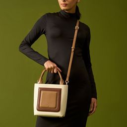 HIE Colourblocked Women Sling handbag Bag Structured Look-0