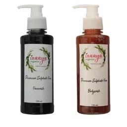 Inaaya Organics Pack Of 2 Unisex Organic Face Wash & Body Wash 500 ml-picture-37