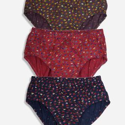 Bodycare Kids Girls Pack Of 3 Cotton Assorted Briefs-image-35
