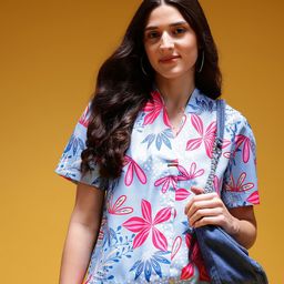 HERE&NOW Floral Print Top-picture-6
