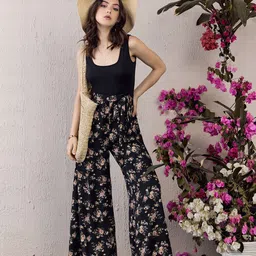 Berrylush Printed Culotte Jumpsuit-image-16