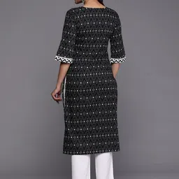 Libas Bandhani Yoke Design Thread Work Kurta image 5