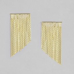 DressBerry Contemporary Tasselled Drop Earrings-46