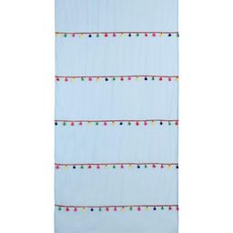 Dekor World Multicoloured Set of 2 Embellished Sheer Window Curtain image 5