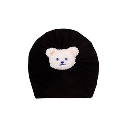 Babymoon Infants Bear Self Design Beanie-21