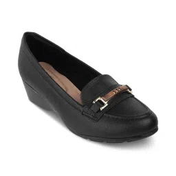 MODARE Wedge Heel Loafers-Black-picture-10
