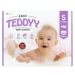 Teddyy Baby Diapers Easy Taped Style Diaper Small - 66 Pieces-picture-25