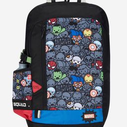Wildcraft Wiki Squad 1 Marvel Kawai School Bag Black - 18 Inches-image-14