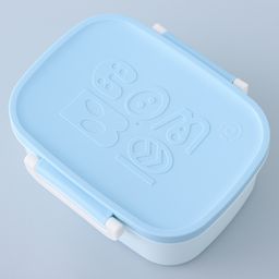 Zoe Free Size Lunchbox with Cutlery - Blue-12