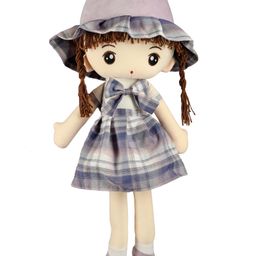 Natkhat Cute Doll Cot.Dress -Purple60cm-image-54