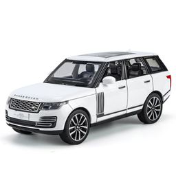 NIYAMAT Range Rover Car 1:32 Scale Model Car Exclusive Alloy Metal Pull Back Die-cast Toy Car with Openable Doors & Light Music - Colors as Per Stock-18