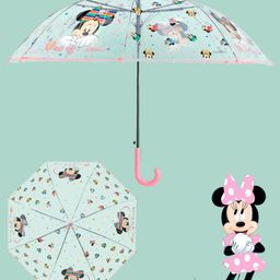 Disney by Yellow Bee Minnie Mouse Designed Transparent Umbrella - Multi Colour-20