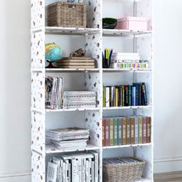 StarAndDaisy Foldable 10-Shelf Storage Rack Multi-Layer Organizer for Books, Toys, Clothes, Sturdy Cabinet for Home & Office, White-picture-15