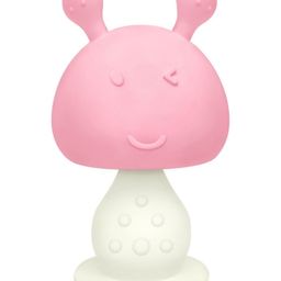 The little lookers Silicone Mushroom Shape Baby Teether - Pink-picture-27