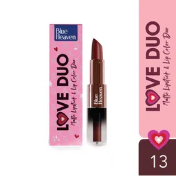 Blue Heaven Love Duo 2-in-1 Dual Sided Matte Lipstick & Lip Colour 1.5ml + 4g - Shade 13-picture-10