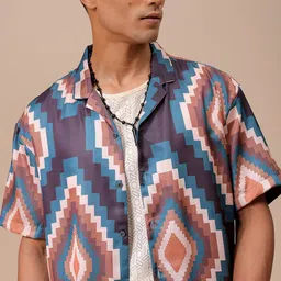 The Indian Garage Co Men Opaque Printed Casual Shirt-image-53