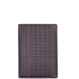 RARE RABBIT Men Typography Textured Leather Two Fold Wallet-23