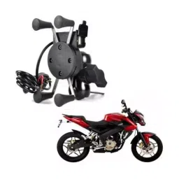 AMR Bike Mobile Holder with Charger Plastic for Yahma Mt 15, AMR-26 image 2