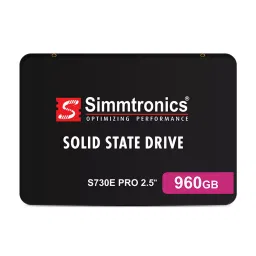 Simmtronics 960 GB PRO NAND SATA SSD For Laptop & Desktop,S730E-51
