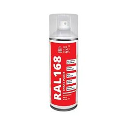One sixty eight 400 ml Multipurpose Spray Paint RAL 168 - Light Grey Pack of 12 Pcs-image-40