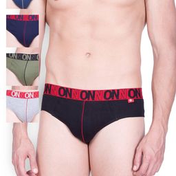 ONN Men Pack of 5 Multicoloured Briefs 252-7