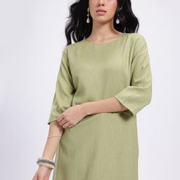 Anouk Rustic Round Neck Straight Kurta-image-66