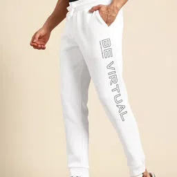 United Colors of Benetton Men Printed Joggers-image-80