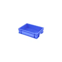 SUPREME 9 Ltr 400x300x100 mm Blue Plastic Crates SCL-403010-21
