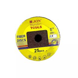 Jon bhandari Grinding Sanding Fiber Disc Round Shape 24 Grit 5 Inch (125 mm) Aluminium Oxide Fibers & Grains Multicolor Smooth Finish for Metal & Wood Grinding, (Pack of 25 Pcs)-image-92