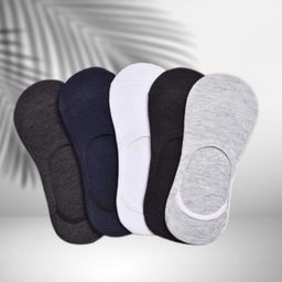MJE Pack Of 5 Shoe Liners Socks-image-80