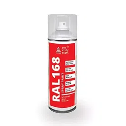 One sixty eight 400 ml Multipurpose Spray Paint RAL 168 - Golden Yellow-22